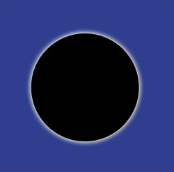 Eclipse - vector circle.